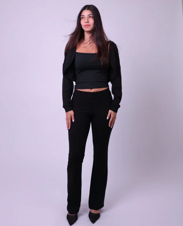 Three Pcs Set - Black